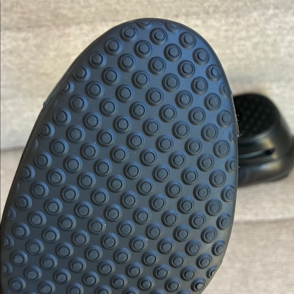 Cole Haan Nike Air (7B) Black Leather Wedge Ballerina Women's Shoes - Picture 6 of 13